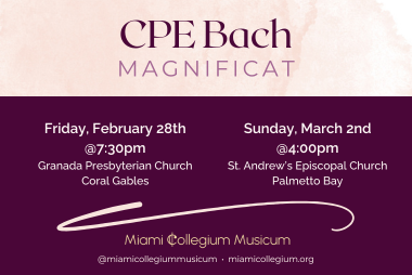 CPE Bach Magnificat